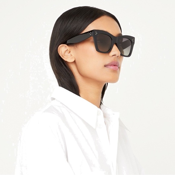 Accessories - Celine Oversized Black  Sunglasses
